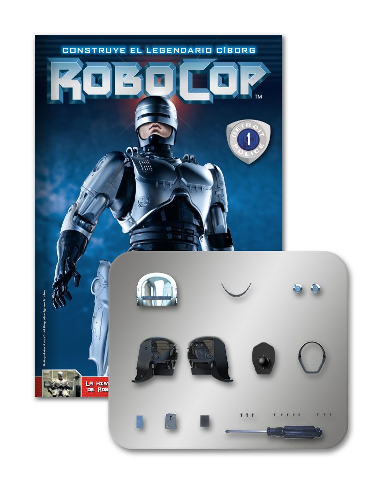 Nº1 Fascículo + Piezas Robocop