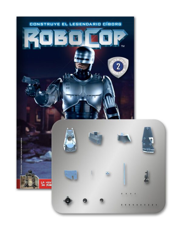 Nº 2 Fascículo + Piezas Robocop