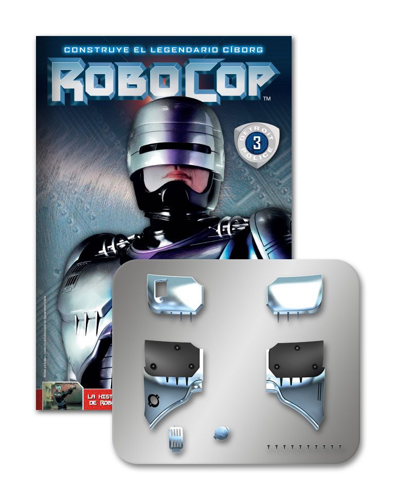 Nº 3 Fascículo + Piezas Robocop