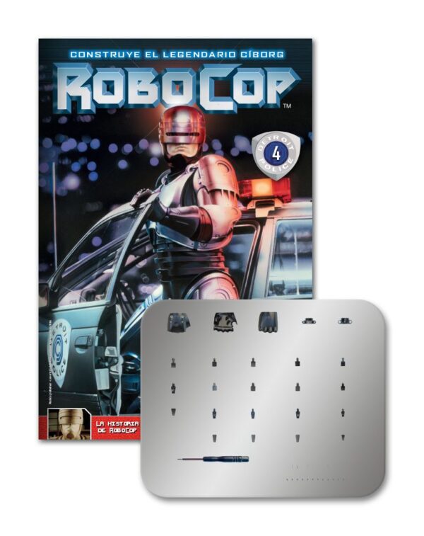 Nº4 Fascículo + Piezas Robocop