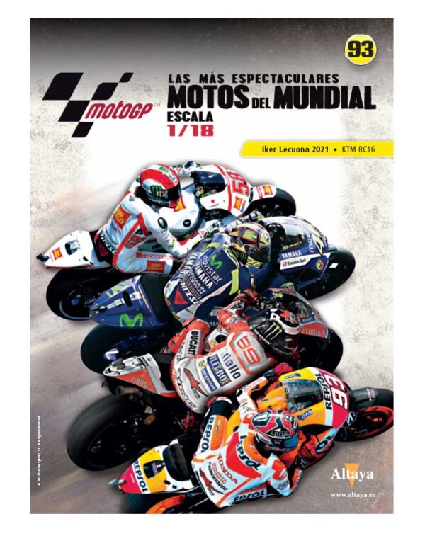 Nº93 Ker Lecuona 2021 - KTM RC16