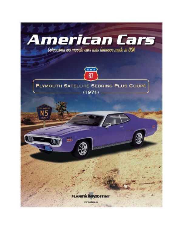 Nº67 Plymouth Satellite Sebring Plus Coupé - Imagen 2
