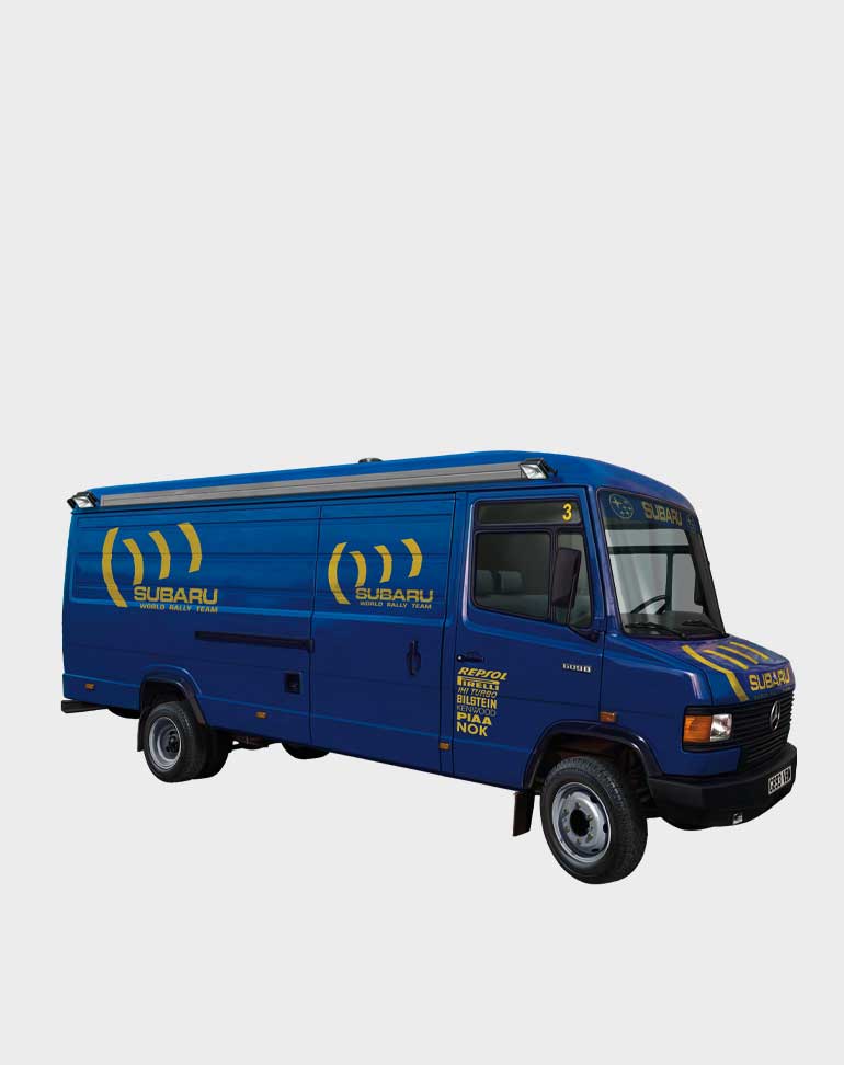 Nº5 Mercedes-Benz 609D, Equipo Subaru WRT