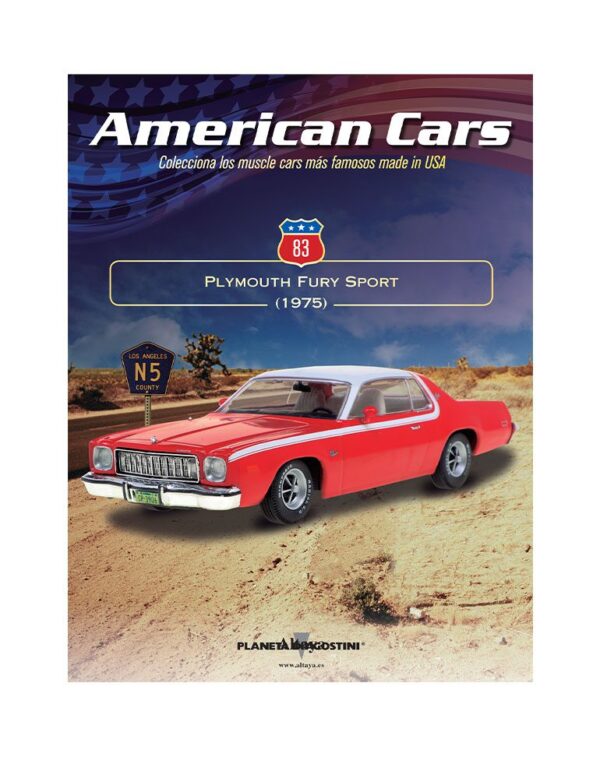 Nº83 Plymouth Fury Sport - Imagen 2