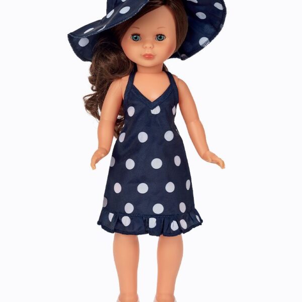 Nº11 Vestido de Lunares con Pamela