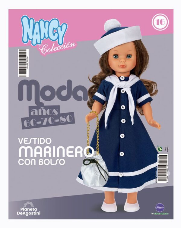 Nº16 Vestido Marinero con Bolso - Imagen 2