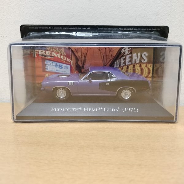 #130 Plymouth Hemi Cuda Colección American Cars