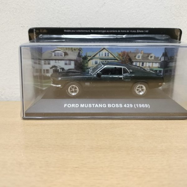 #8 Ford Mustang Boss 429 FORD MUSTANG COLLECTION AMERICAN CARS 1/43