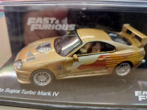 #44 Toyota Supra Turbo Mark IV Coleccion fast and furious