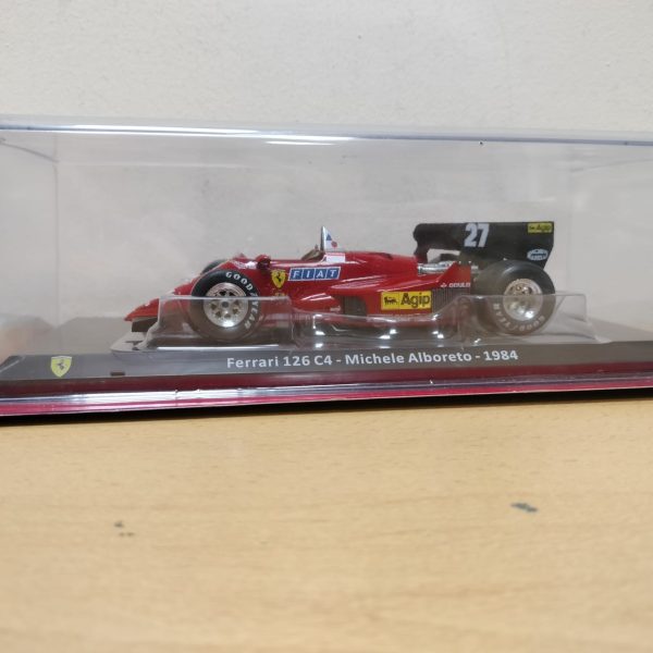 #41 Ferrari 126 C4 (1984)   Michele Alboreto.ESCALA 1-24