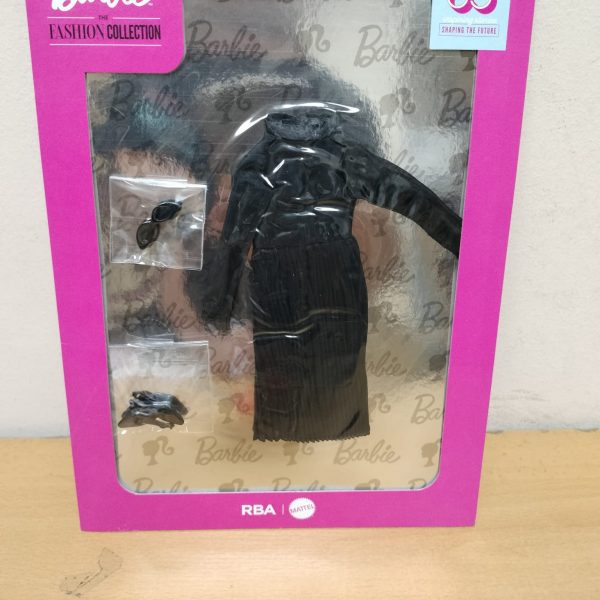 #19 Conjunto Black Magic + Fascículo BARBIE THE FASHION COLLECTION VESTIDOS
