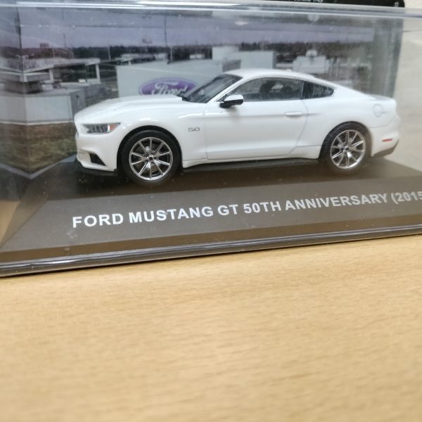 #27. FORD MUSTANG GT 50TH ANNIVERSARY. #27. 2015  COLLECTION AMERICAN CARS 1/43
