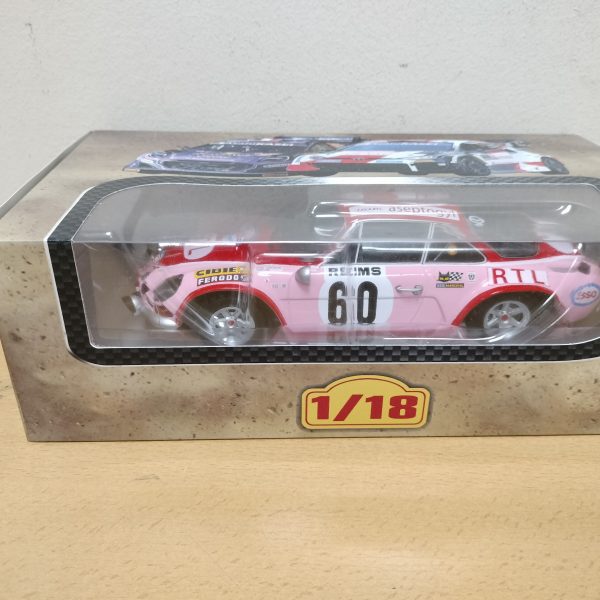 #10. ALPINE-RENAULT A110 1600. RALLY MONTECARLO. 1972. PAT MOSS-CARLSSON. ESCALA 1:18 VENCEDORES DE RALLYS