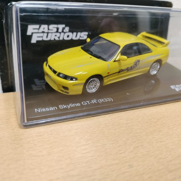 #57. NISSAN SKYLINE GT-R. (R33). 1995. FAST AND FURIOUS COLLECTION 1/43