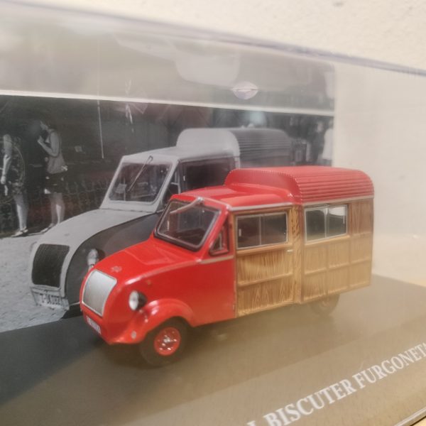 #68. AUTONACIONAL BISCUTER FURGONETA 200-L. 1958. MICROCOCHES ANTAÑO  1/43
