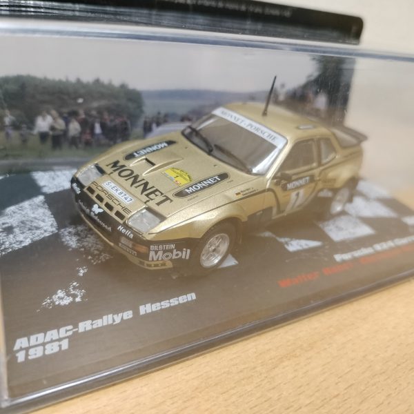 #11. PORSCHE 924 CARRERA GTS. 1981 RALLY HESSEN W ROHL. 1/43 vencedores de rally