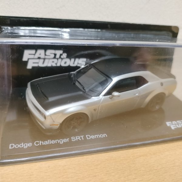 #58. DODGE CHALLENGER SRT DEMON 2018. #58. FAST AND FURIOUS CAR 1/43