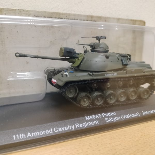 #2. M48A3 PATTON 11TH ARMORED CAVALRY REGIMENT SAIGON.1967. #2. TANQUES COMBATE 1-72
