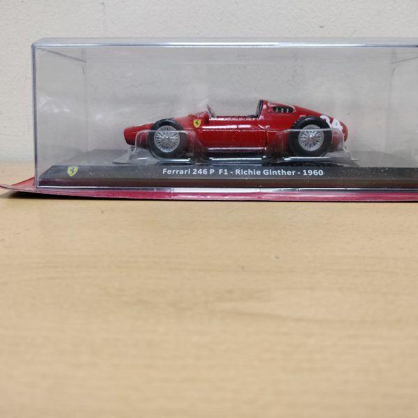 #51. FERRARI 246 P F1. 1960. #51. RICHIE GINTHER. FORMULA 1 . ESCALA 1-24