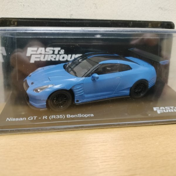 #60. NISSAN GT-R (R35) BENSOPRA. #60. FAST AND FURIOUS CAR COLLECTION 1/43