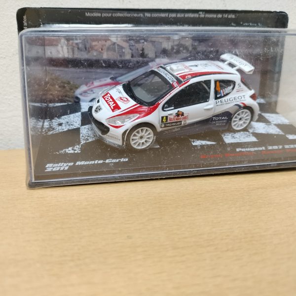 #14. PEUGEOT 207 SUPER 2000. #14. MONTECARLO 2011. BOUFFIER. 1/43 vencedores de rally