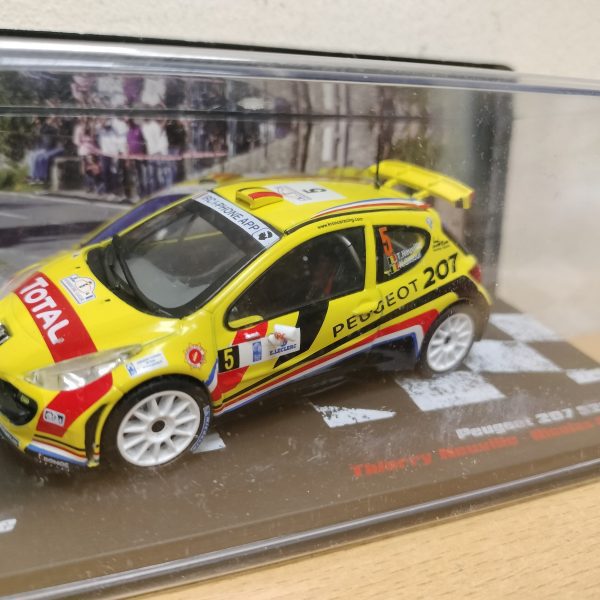 #16. PEUGEOT 207 SUPER 2000. CORCEGA 2011. #16. NEUVILLE 1/43 vencedores de rally