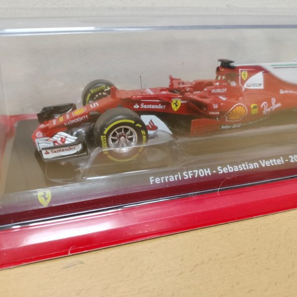#55. FERRARI SF70H. SEBASTIAN VETTEL 2017 . FORMULA 1 ESCALA 1-24
