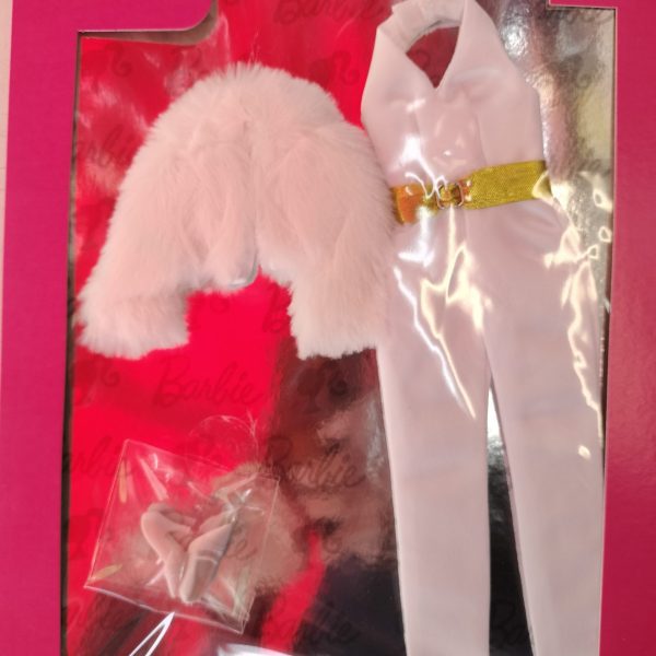 BARBIE THE FASHION COLLECTION VESTIDOS. #31. GOLDEN ACCENTS SPECIAL EDITION