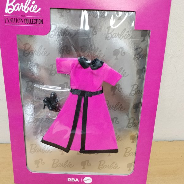 #33. LITTLE BOW PINK. #33. BARBIE THE FASHION COLLECTION VESTIDOS
