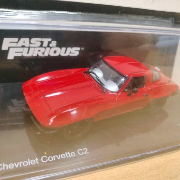 #65. CHEVROLET CORVETTE STING RAY C2. 1965. #65. FAST AND FURIOUS. 1/43