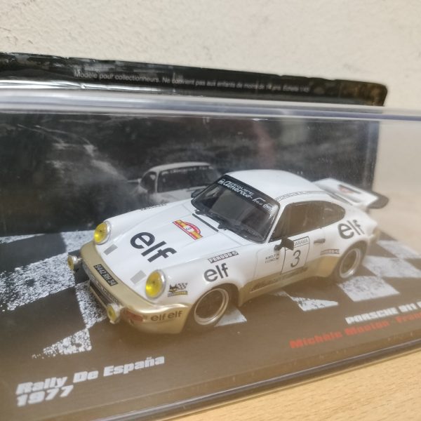 #21. PORSCHE 911 CARRERA RS. RALLY ESPAÑA 1977. #21. MICHELE MOUTON 1/43 vencedores