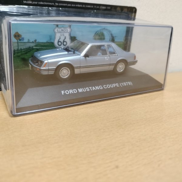 #37. FORD MUSTANG COUPE 1979. #37.  COLLECTION AMERICAN CARS 1/43