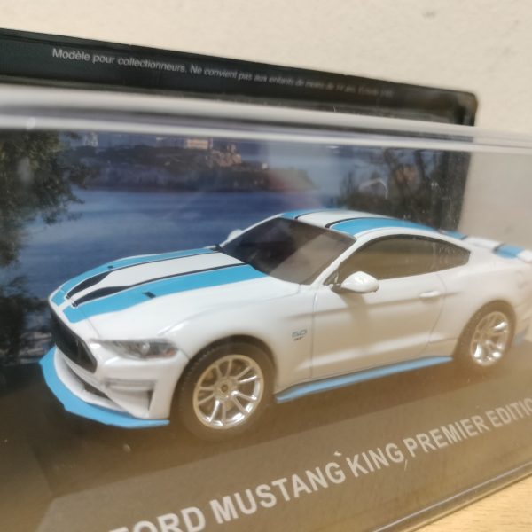 #38. FORD MUSTANG KING PREMIER EDITION 2018. #38. COLLECTION AMERICAN CARS 1/43