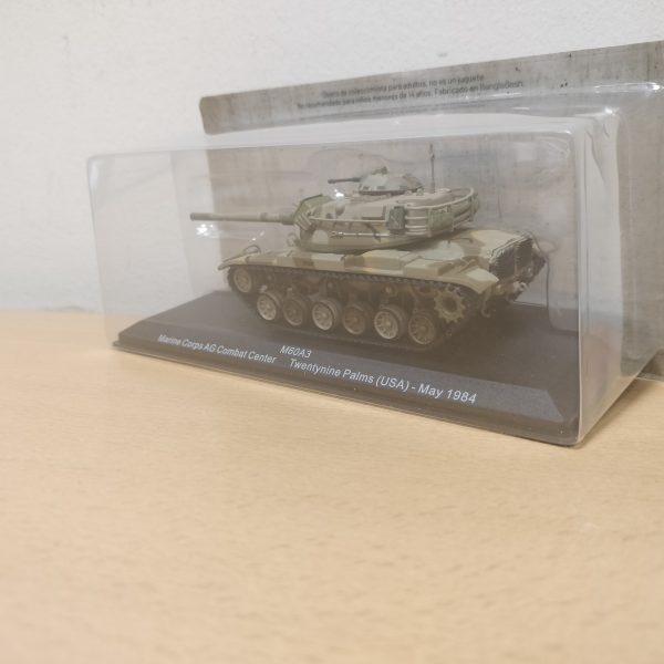 M60A3. MARINE CORPS AG COMBAT  USA 1984. #12. TANQUES DE COMBATE 1-72 ESCALA