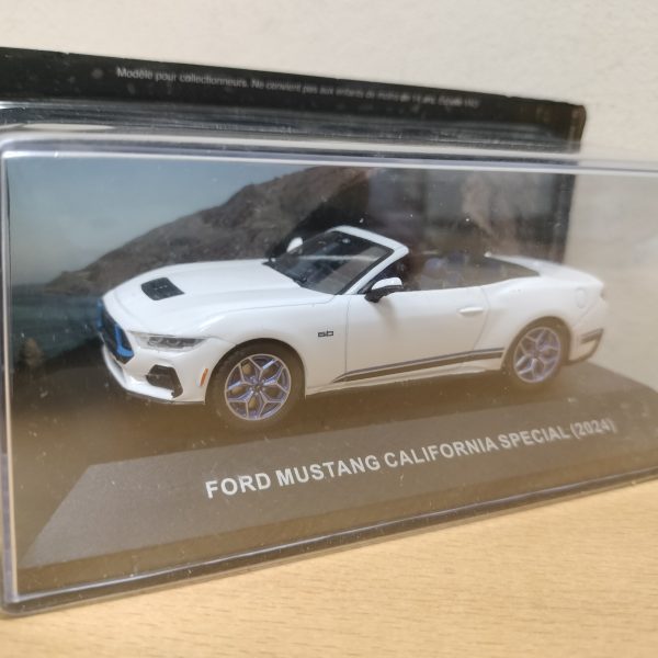 #39. FORD MUSTANG CALIFORNIA SPECIAL CONVERTIBLE. 2024. #39.  AMERICAN CARS 1/43