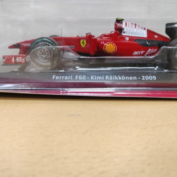 #61. FERRARI  F60. KIMI RAIKKONEN. 2009. FORMULA 1 ESCALA 1-24