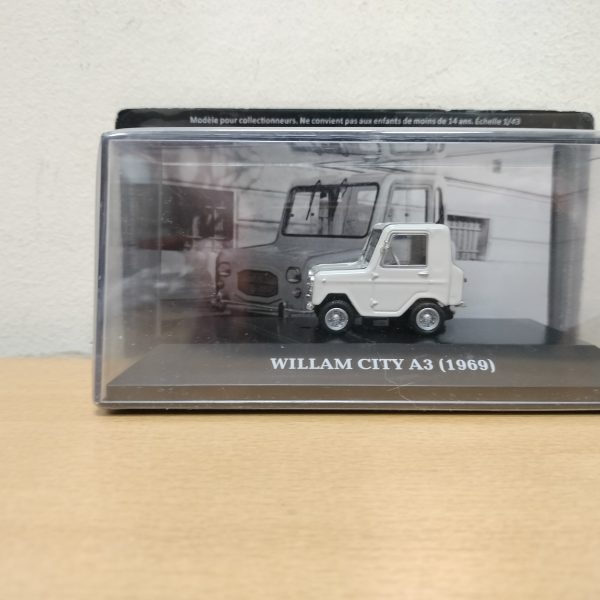 #66. WILLAM CITY A3 1969. #66. MICROCOCHES DE ANTAÑO. 1/43