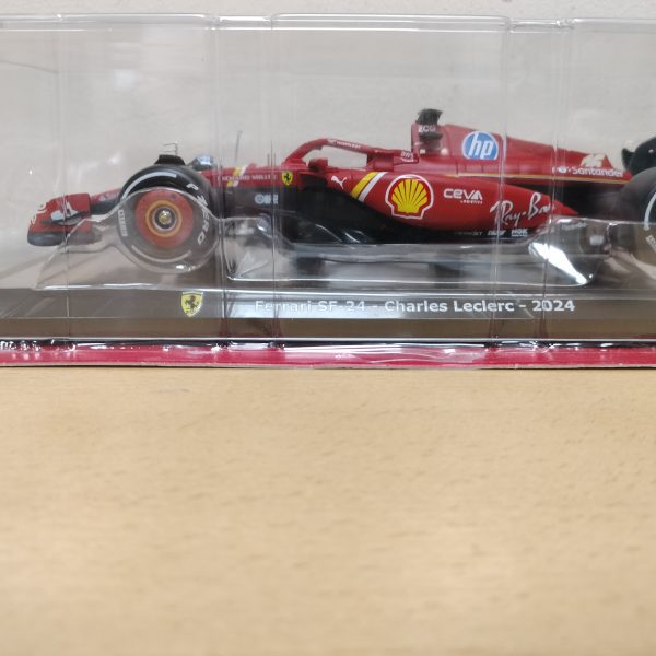 #62. FERRARI SF-24. 2024. #62. CHARLES LECRERC. FORMULA 1 ESCALA 1-24