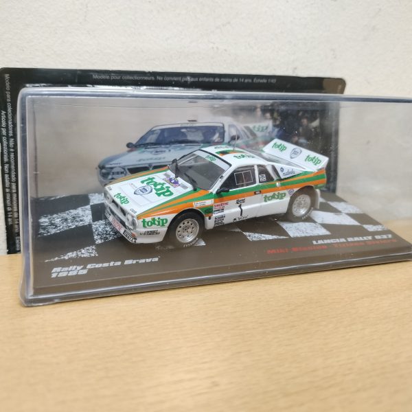 #23. LANCIA RALLY 037. #23. MIKI BIASION RALLY COSTA BRAVA 1985. 1/43 vencedores