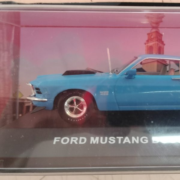 #41. FORD MUSTANG BOSS 429. 1970. #41. COLLECTION AMERICAN CARS 1/43