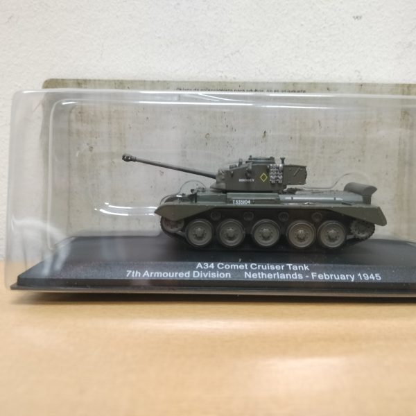 #15. A34 COMET CRUISER TANK. 1945. #15. NETHERLANDS. TANQUES DE COMBATE 1-72 ESCALA