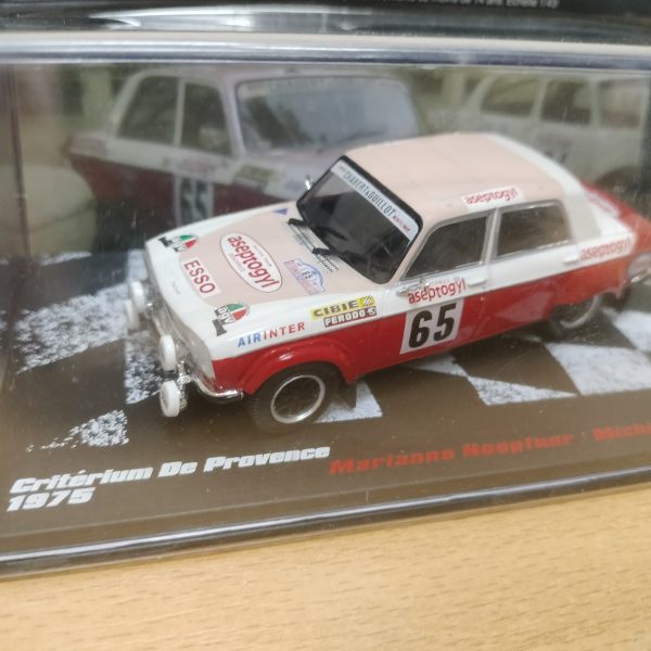 #25. PEUGEOT 304. 1975. #25. CRITERIUM PROVENZA. MARIANNE HOEPNER 1/43 vencedores